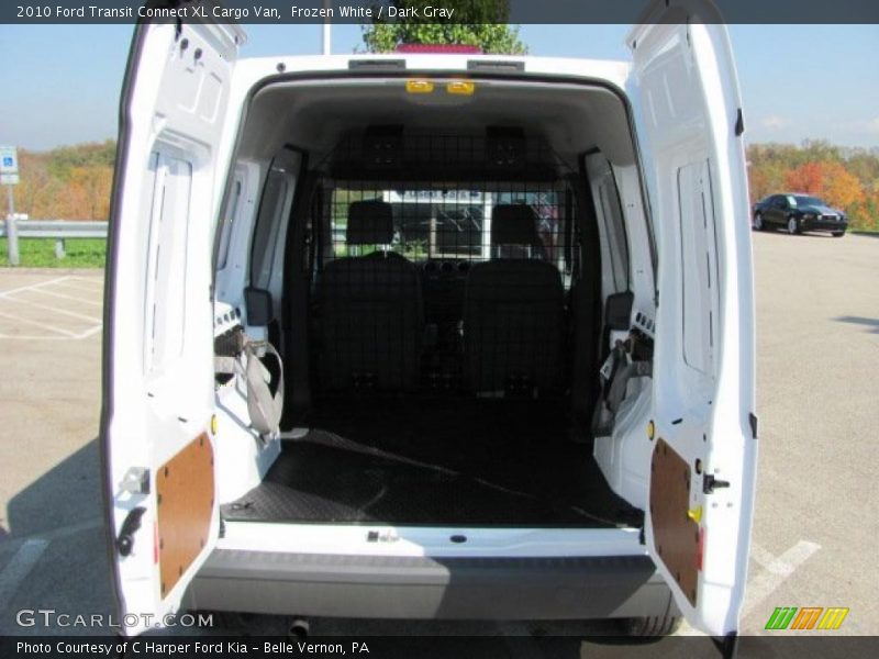 Frozen White / Dark Gray 2010 Ford Transit Connect XL Cargo Van