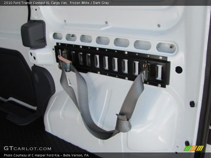 Frozen White / Dark Gray 2010 Ford Transit Connect XL Cargo Van