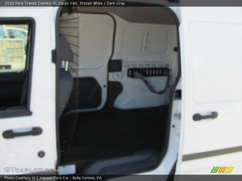 Frozen White / Dark Gray 2010 Ford Transit Connect XL Cargo Van