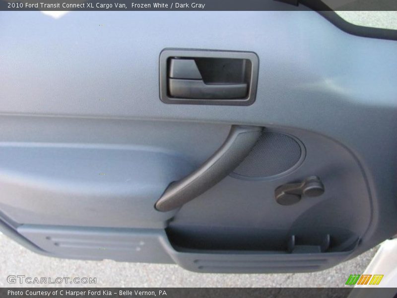 Frozen White / Dark Gray 2010 Ford Transit Connect XL Cargo Van