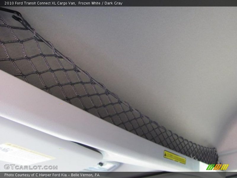 Frozen White / Dark Gray 2010 Ford Transit Connect XL Cargo Van