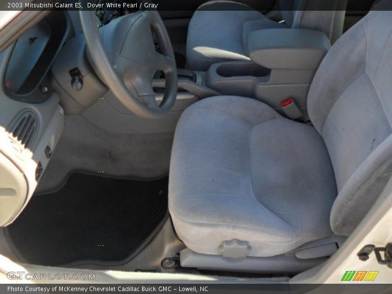 Dover White Pearl / Gray 2003 Mitsubishi Galant ES