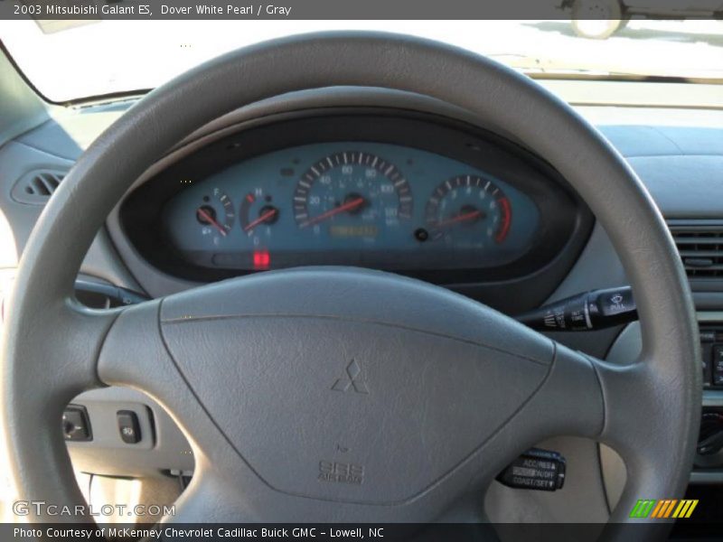 Dover White Pearl / Gray 2003 Mitsubishi Galant ES