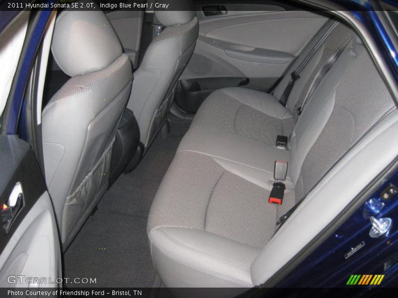  2011 Sonata SE 2.0T Gray Interior