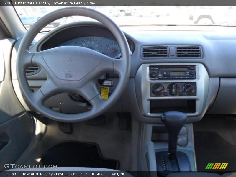 Dover White Pearl / Gray 2003 Mitsubishi Galant ES