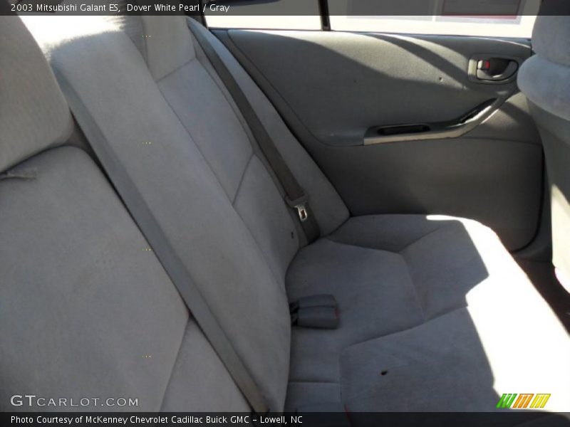 Dover White Pearl / Gray 2003 Mitsubishi Galant ES
