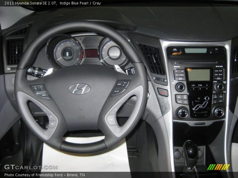 Dashboard of 2011 Sonata SE 2.0T