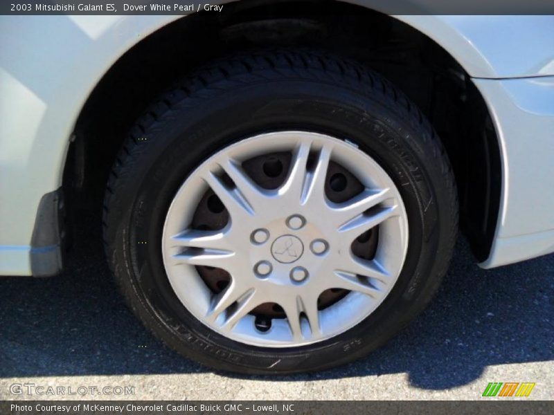 Dover White Pearl / Gray 2003 Mitsubishi Galant ES