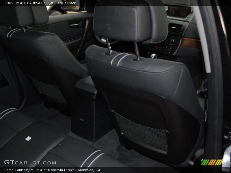 Jet Black / Black 2009 BMW X3 xDrive30i