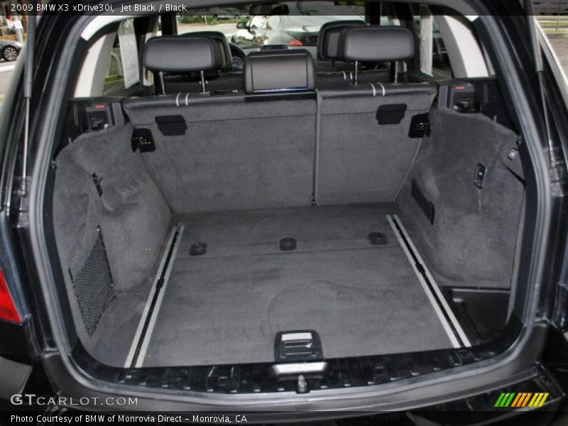Jet Black / Black 2009 BMW X3 xDrive30i
