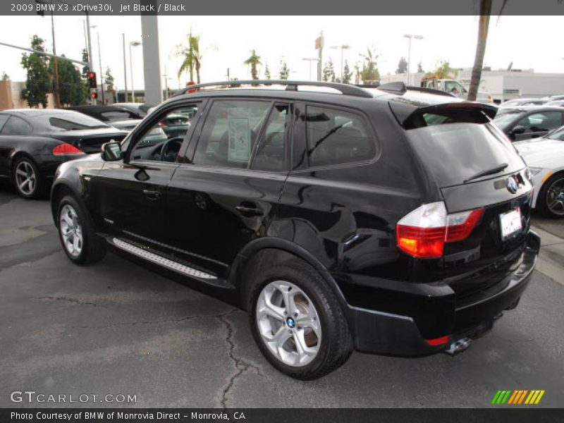 Jet Black / Black 2009 BMW X3 xDrive30i