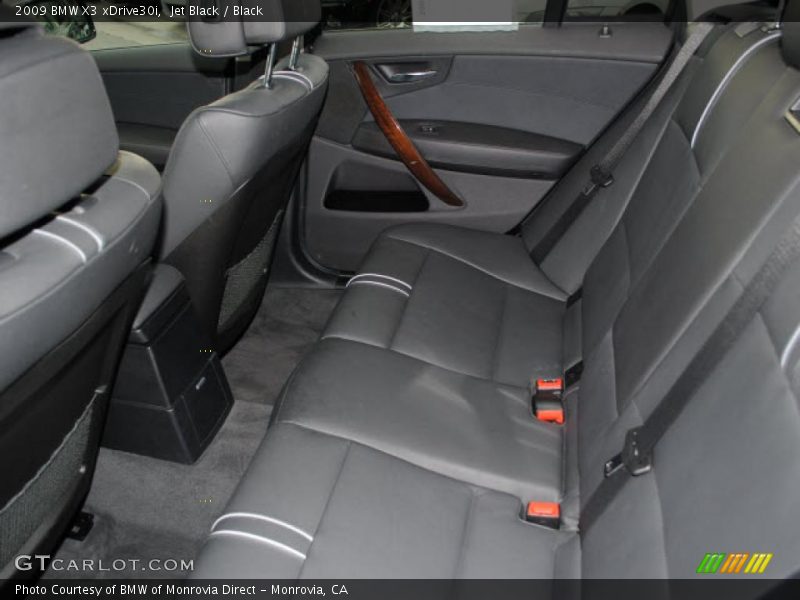 Jet Black / Black 2009 BMW X3 xDrive30i