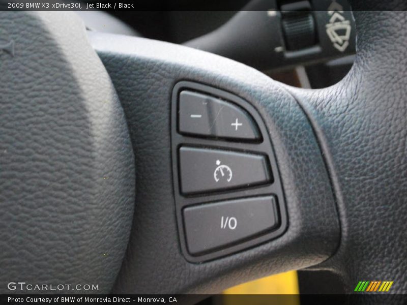 Jet Black / Black 2009 BMW X3 xDrive30i