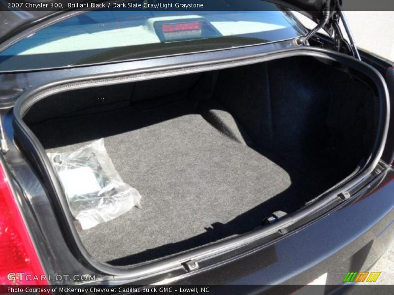 Brilliant Black / Dark Slate Gray/Light Graystone 2007 Chrysler 300