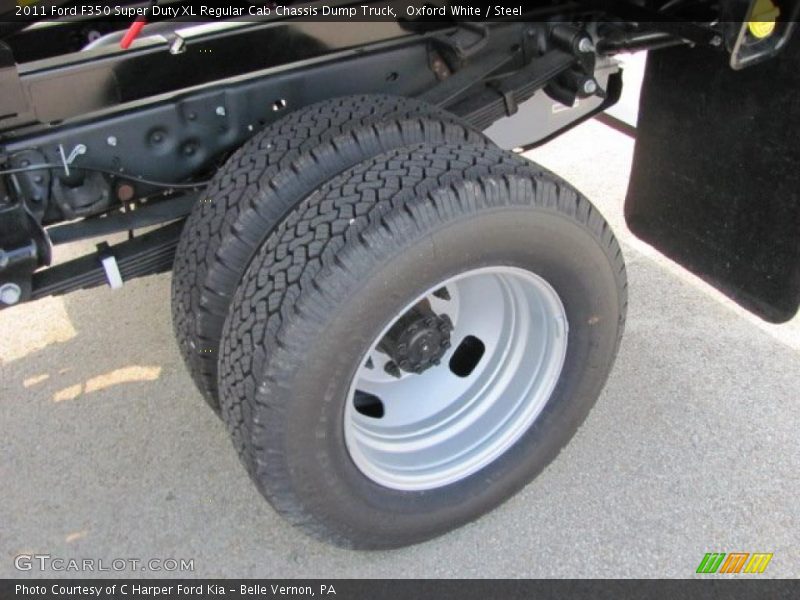  2011 F350 Super Duty XL Regular Cab Chassis Dump Truck Wheel