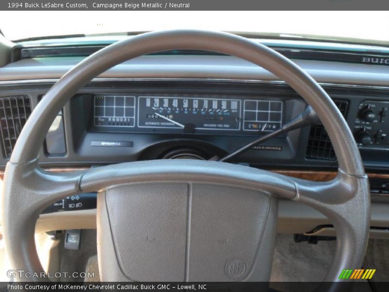  1994 LeSabre Custom Steering Wheel
