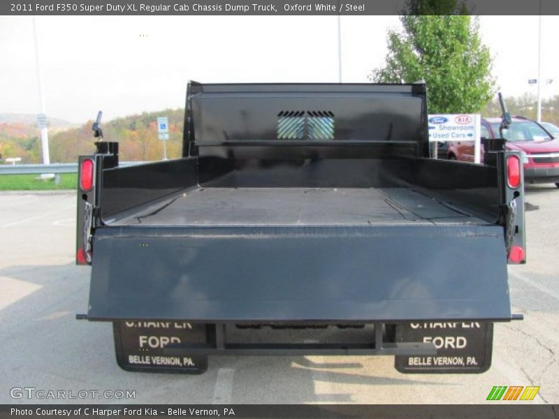 Oxford White / Steel 2011 Ford F350 Super Duty XL Regular Cab Chassis Dump Truck