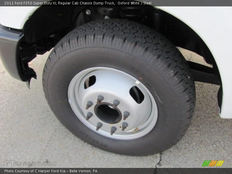  2011 F350 Super Duty XL Regular Cab Chassis Dump Truck Wheel