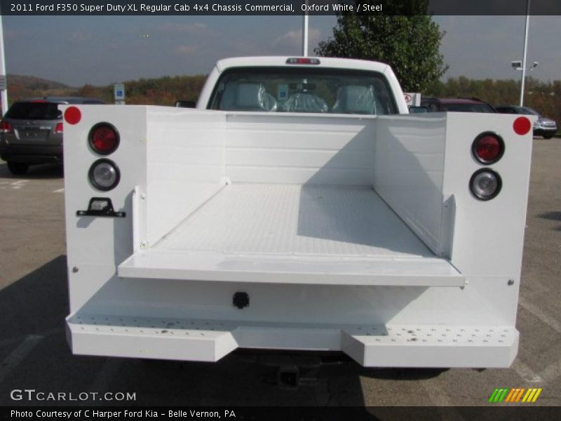 Oxford White / Steel 2011 Ford F350 Super Duty XL Regular Cab 4x4 Chassis Commercial