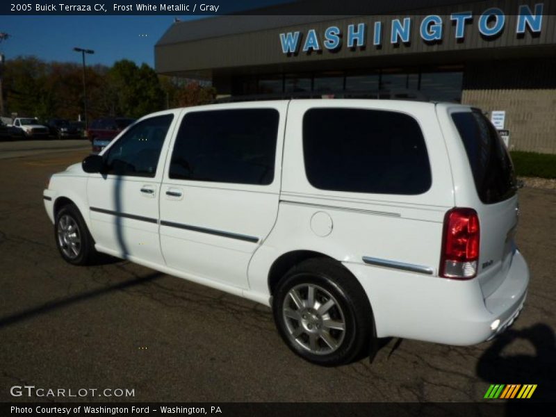 Frost White Metallic / Gray 2005 Buick Terraza CX