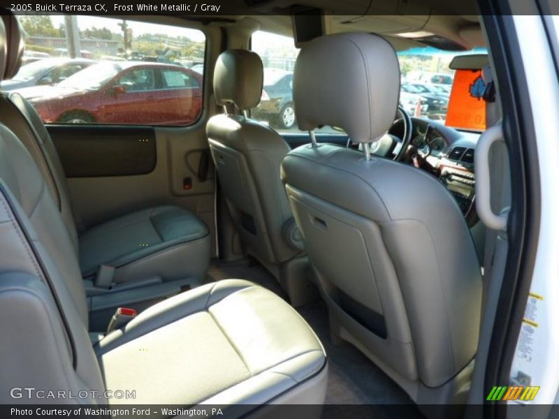 Frost White Metallic / Gray 2005 Buick Terraza CX