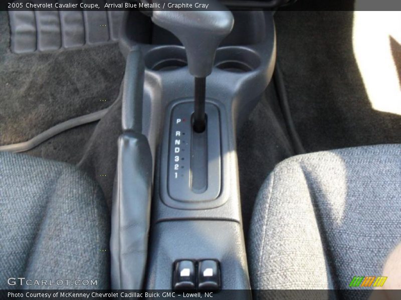 Arrival Blue Metallic / Graphite Gray 2005 Chevrolet Cavalier Coupe