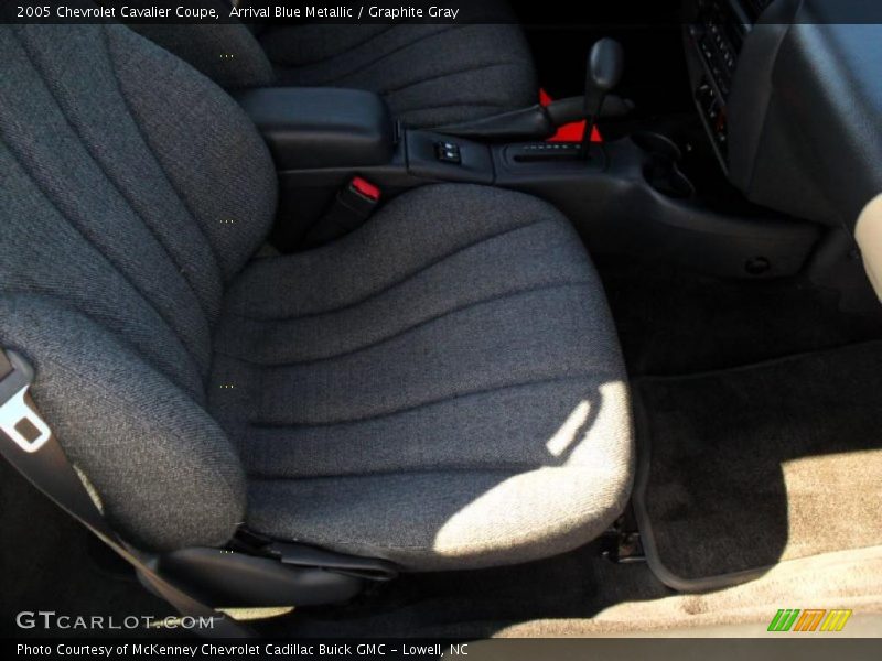 Arrival Blue Metallic / Graphite Gray 2005 Chevrolet Cavalier Coupe
