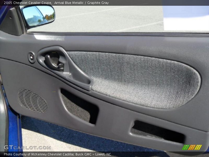 Arrival Blue Metallic / Graphite Gray 2005 Chevrolet Cavalier Coupe