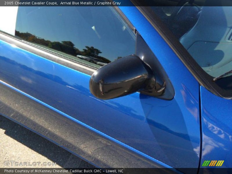 Arrival Blue Metallic / Graphite Gray 2005 Chevrolet Cavalier Coupe