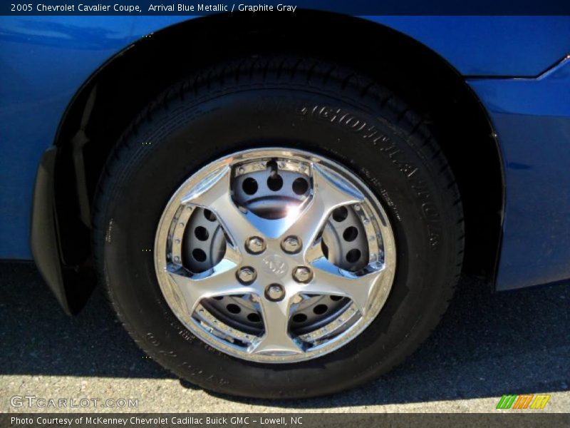 Arrival Blue Metallic / Graphite Gray 2005 Chevrolet Cavalier Coupe