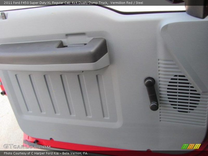 Door Panel of 2011 F450 Super Duty XL Regular Cab 4x4 Dually Dump Truck