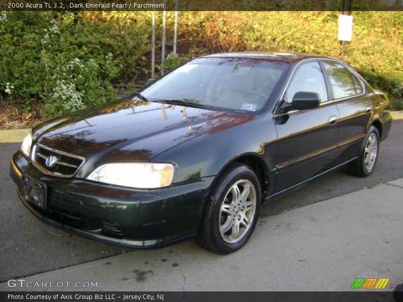 Dark Emerald Pearl / Parchment 2000 Acura TL 3.2