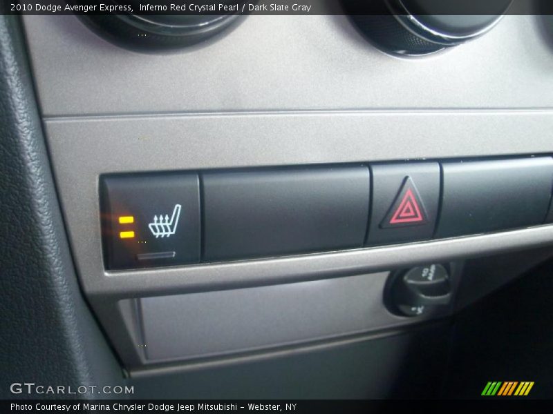 Inferno Red Crystal Pearl / Dark Slate Gray 2010 Dodge Avenger Express