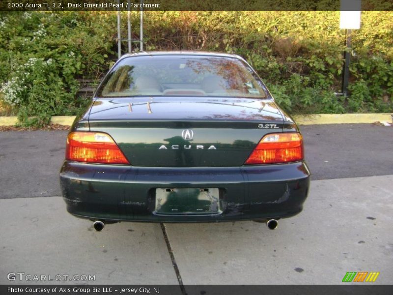 Dark Emerald Pearl / Parchment 2000 Acura TL 3.2
