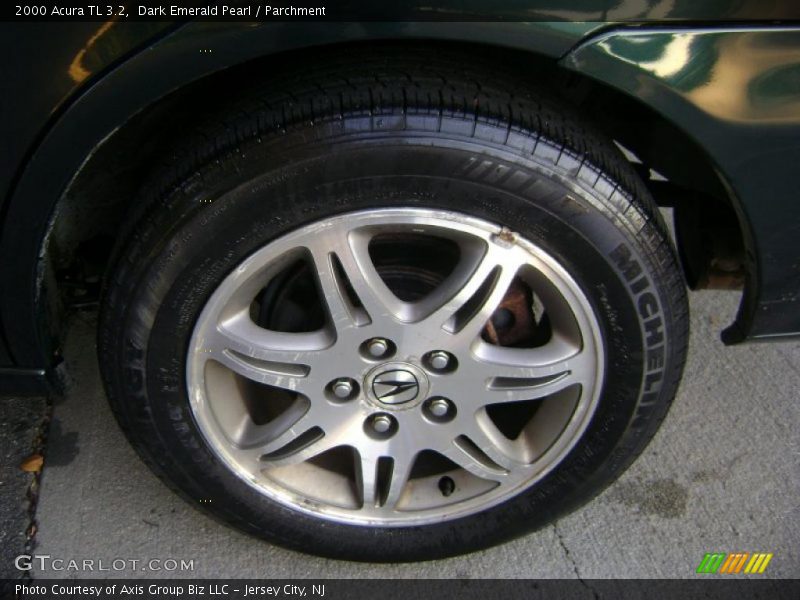 Dark Emerald Pearl / Parchment 2000 Acura TL 3.2