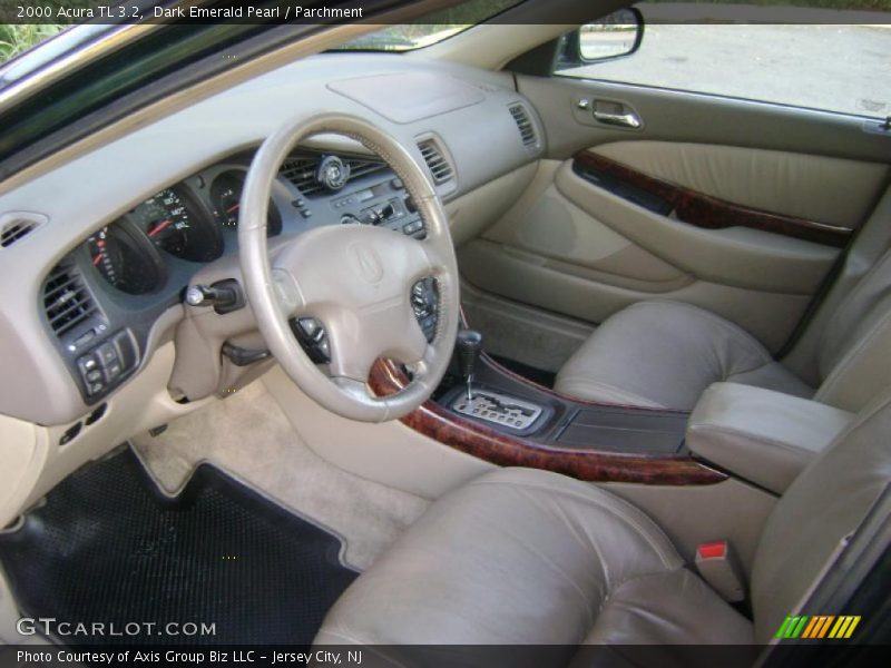 Dark Emerald Pearl / Parchment 2000 Acura TL 3.2