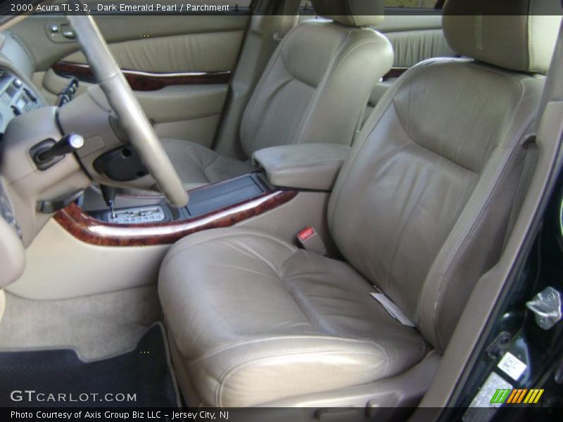 Dark Emerald Pearl / Parchment 2000 Acura TL 3.2