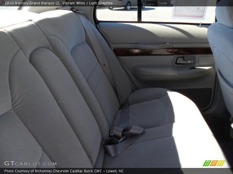 Vibrant White / Light Graphite 1999 Mercury Grand Marquis LS