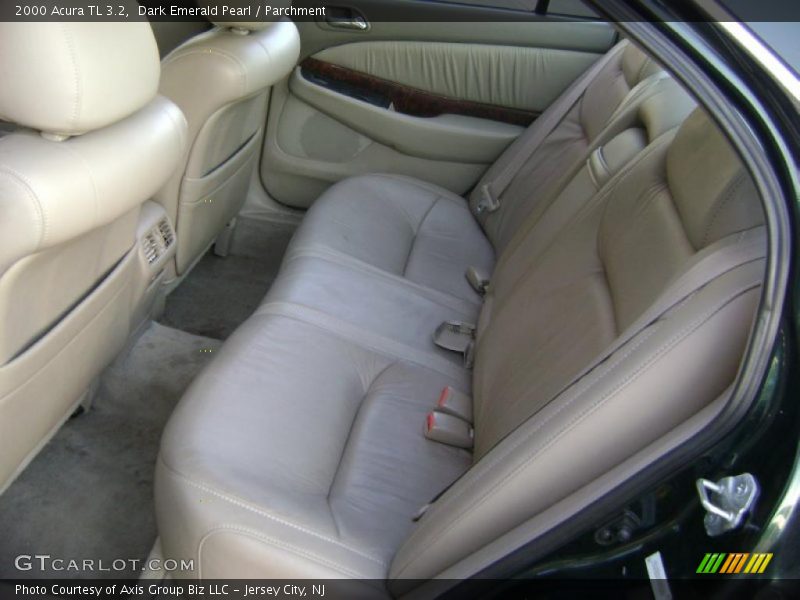 Dark Emerald Pearl / Parchment 2000 Acura TL 3.2