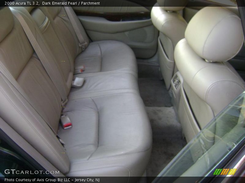 Dark Emerald Pearl / Parchment 2000 Acura TL 3.2