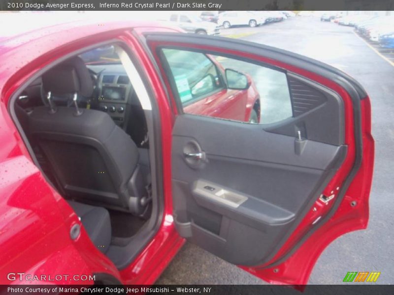 Inferno Red Crystal Pearl / Dark Slate Gray 2010 Dodge Avenger Express