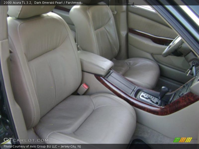 Dark Emerald Pearl / Parchment 2000 Acura TL 3.2