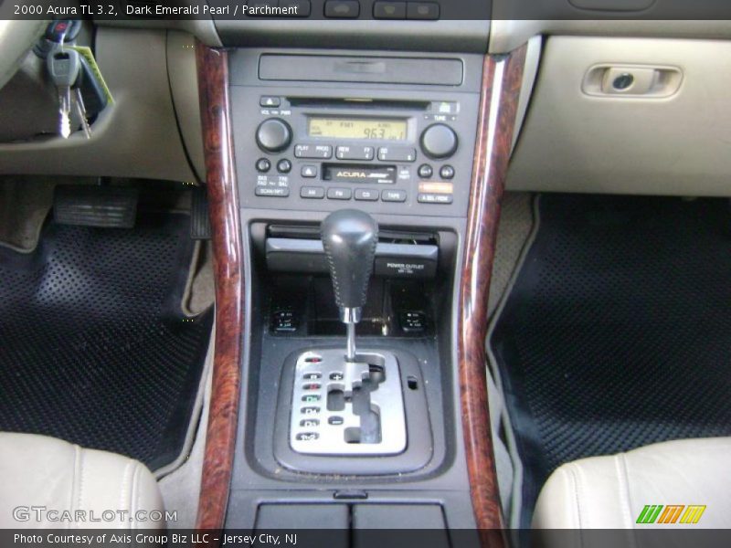 Dark Emerald Pearl / Parchment 2000 Acura TL 3.2