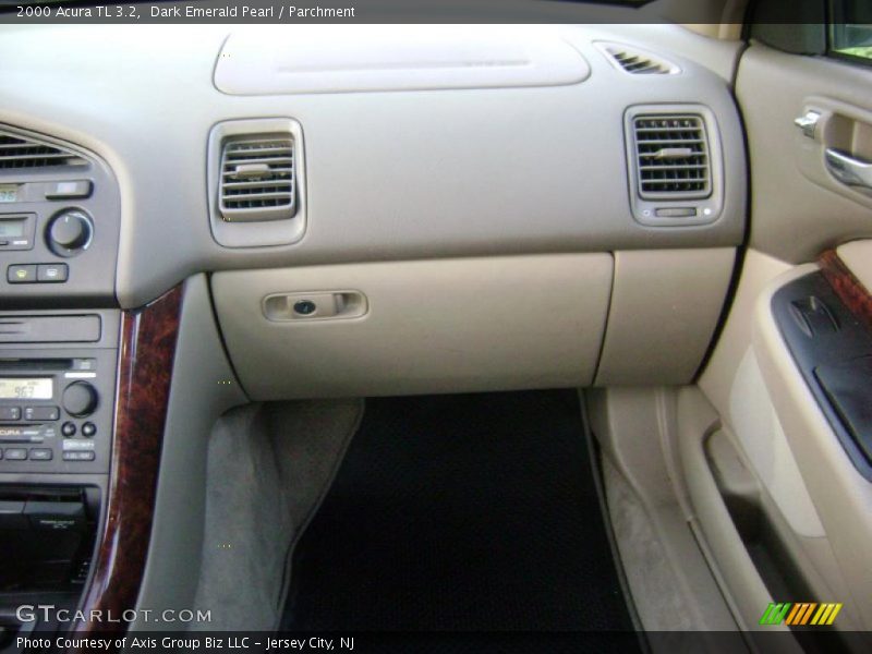 Dark Emerald Pearl / Parchment 2000 Acura TL 3.2