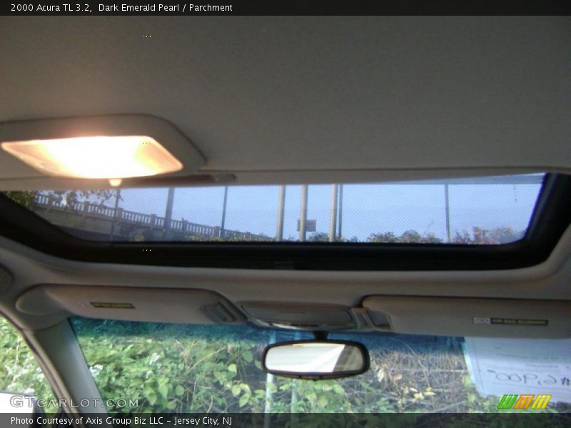 Dark Emerald Pearl / Parchment 2000 Acura TL 3.2