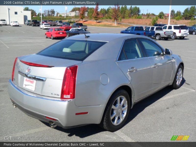 Light Platinum / Light Titanium/Ebony 2008 Cadillac CTS Sedan