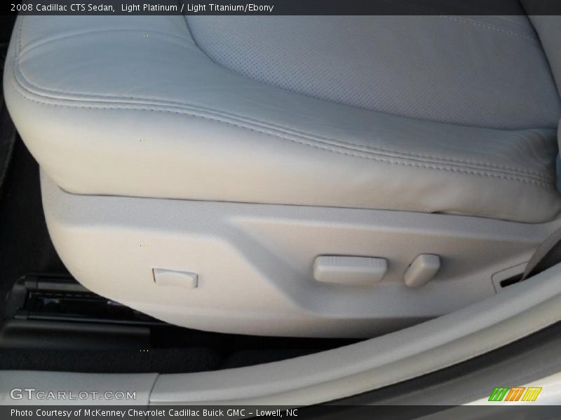 Light Platinum / Light Titanium/Ebony 2008 Cadillac CTS Sedan