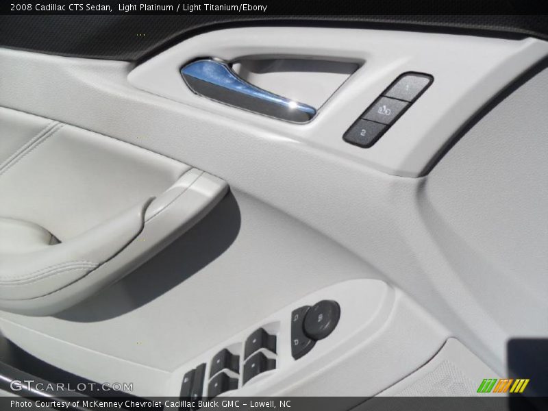 Light Platinum / Light Titanium/Ebony 2008 Cadillac CTS Sedan
