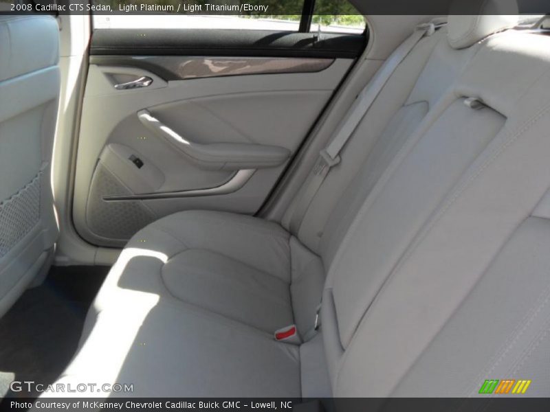 Light Platinum / Light Titanium/Ebony 2008 Cadillac CTS Sedan