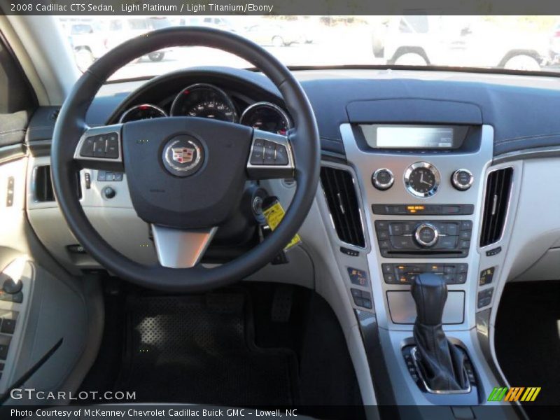 Light Platinum / Light Titanium/Ebony 2008 Cadillac CTS Sedan